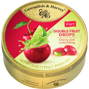 Cavendish & Harvey Vişne ve Misket Limonu Aromalı Dolgulu Şeker 175 gr