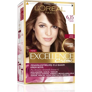 L'Oréal Paris Loreal Paris L'oréal Paris Excellence Creme Saç Boyası 6.35 Çikolata Kahve