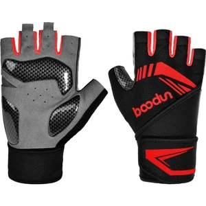 Profesyonel Fitness Ağırlık Eldiveni Kırmızı M