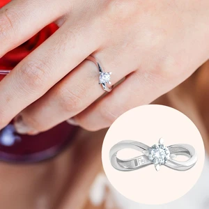 Sonsuz Aşk Altın Tektaş Yüzük