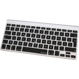 Apple Magic Keyboard-1 ile Uyumlu Klavye Koruyucu F-Türkçe DaktiloTip Dizilim Baskı