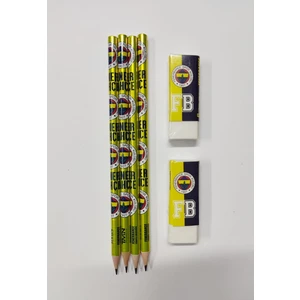 Fenerbahçe Kurşun Kalem ve Silgi Seti