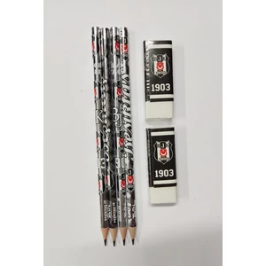 Bjk Kurşun Kalem ve Silgi Seti