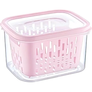 Plastik Süzgeçli Fresh Saklama Kabı 1,6 Lt. - H134419