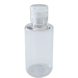 Güvenç Ambalaj 50 ml - Açmalı Kapaklı Pet Şişe - Plastik Şişe (10 Adet)