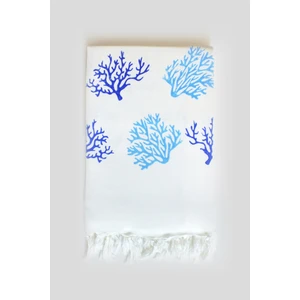 Kande Cotton  Baskılı Bambu Peştamal / Pareo