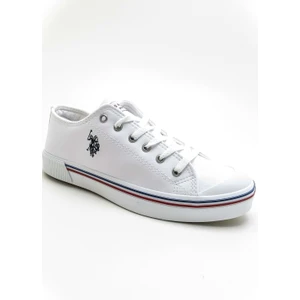 U.S. Polo Assn. Penelope Wt 1pr Beyaz Erkek Havuz Taban Spor Ayakkabı - Beyaz