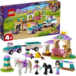 Friends At Eğitmeni ve At Eğitimi 41441 - LEGO Friends Stephanie; Emma ve 2 Hayvan İçeren Oyuncak Yapım Seti (148 Parça)