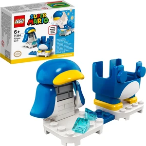 Super Mario# Penguenli Mario Kostümü 71384 - Çocuklar için Koleksiyonluk Oyuncak Yapım Seti (18 Parça)