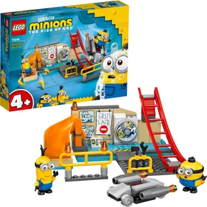 Minions Minyonlar Gru'nun Laboratuvarında 75546 - Çocuklar İçin Yaratıcı Oyuncak Yapım Seti (87 Parça)
