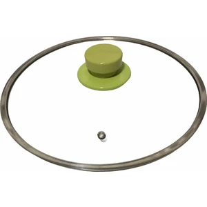 Şen Home Cam Kapak Tencere Kapağı 26 cm. Renkli Tepeli Tüm Marka Tencerelere Uyumlu ŞEN0526