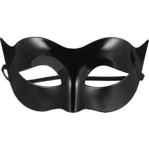 Siyah Renk Masquerade Kostüm Partisi Venedik Balo Maskesi