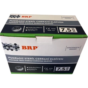 Pudrasız Steril Cerrahi Eldiven F06008 Aql 1.5 En 455-1-2-3 No: 7.5