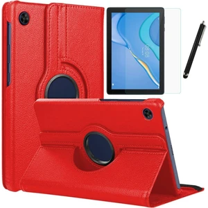 TEKNETSTORE Huawei Matepad T10 9.7 Inç Kılıf Uyumlu Dönebilen Kılıf Ekran Koruyucu Dokunmatik Kalem Seti
