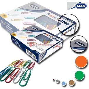 Mas 280 Renkli Ataş Pvc Kaplı 28 mm 2 Adet