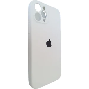 Pirok Store Apple iPhone 12 Pro Max Siyah Kamera Korumalı Içi Kadife Silikon Kılıf
