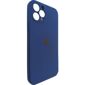 Pirok Store Apple iPhone 12 Pro Max Siyah Kamera Korumalı Içi Kadife Silikon Kılıf