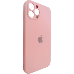 Pirok Store Apple iPhone 12 Pro Max Siyah Kamera Korumalı Içi Kadife Silikon Kılıf