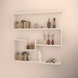 Agra Duvar Raf Set Beyaz