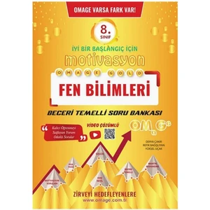 Omage Yayınları Omage 8. Sınıf Motivasyon Fen Bilimleri Soru Bankası