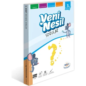 Öğretmen Evde Yayınları - 3. Sınıf Yeni Nesil Sorular Kitabı