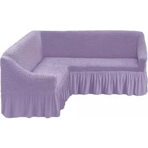 Bürümcük Köşe Koltuk Örtüsü Standart Lastikli Etekli L Koltuk Takımı L Köşe Koltuk Örtüsü