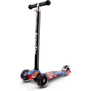 Çocuklar Için Katlanabilir 3 Tekerlekli Scooter (Yurt Dışından)