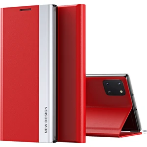 Samsung Galaxy Note 10 Lite Için Ince Flip Deri Manyetik Kılıf Kapaklı Lacivert(Yurt Dışından)