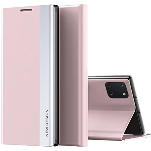 Samsung Galaxy Note 10 Lite Için Ince Flip Deri Manyetik Kılıf Kapaklı Lacivert(Yurt Dışından)
