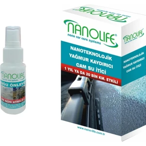 Nanolife Yağmur Kaydırıcı & Buğu Önleyici Set