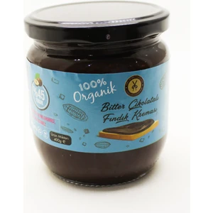 Dark Brown Sürülebilir Gerçek Bitter Çikolatalı Fındık Kreması 400 gr