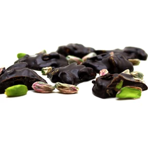 Dark Brown Roş Çikolata Antep Fıstıklı Bitter Roche Çikolatası 250 gr