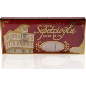 ERDEM Sepetçioğlu Sade Büyük Dilim Çekme Helva 650 G
