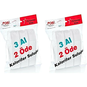 Pobi 3'lü Kalorifer Suluğu - 2 Paket