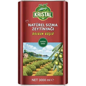 Dolgun Naturel Sızma Zeytinyağı 3 lt