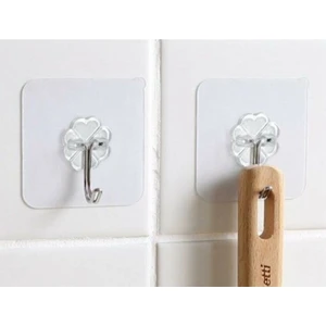 Kendinden Yapışkanlı Şeffaf Askı 5 Li Set Askı Ev Dekorasyon