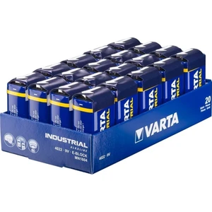 Endüstriyel Alkalin 9V Pil 20 Adet
