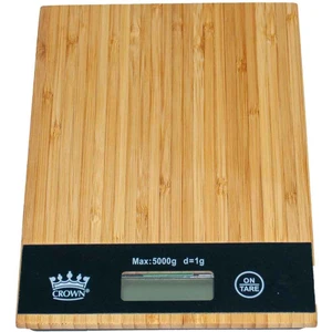 Als Dijital Hassas Terazi Mutfak Terazisi 5 kg Ahşap