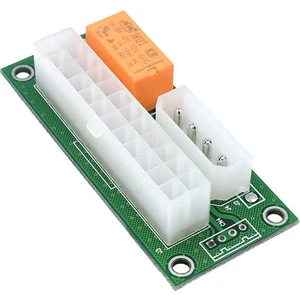 SL-EX118 Atx Molex Çift 4 Pin + 24PIN Güç Kaynağı Çevirici