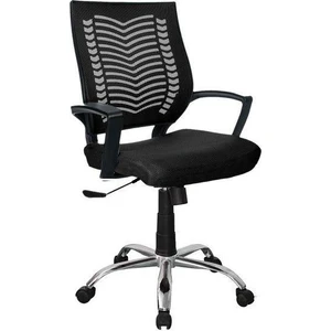 Herkese Mobilya Yumi Krom Çalışma Koltuğu Bilgisayar Koltuğu Fileli Koltuk Çalışma Sandalyes Ofis Koltuğu Büro Koltu