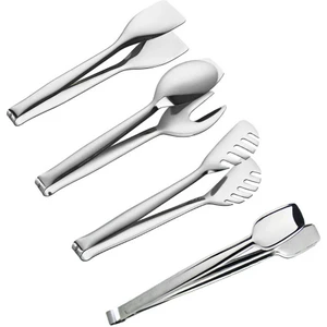4 Parça Pasta Makarna Servis Izgara Maşa Takımı