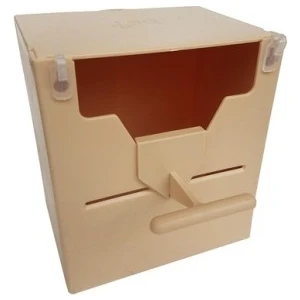 Çotanaklar Kafes Finch Yuvalik Plastik 9,5X14X10 Kahverengi