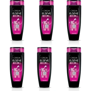 L'oréal Paris Elseve Arginine Direnç X3 Şampuan 550 Ml X6'Lı