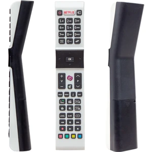 Kl Profilo RCA49130 Netflıx Tuşlu Beyaz Lcd-Led Tv Kumanda Yazısız * Jvc * Vestel * Sanyo