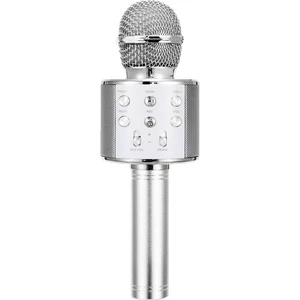 Karaoke Mikrofon Bluetooth Hoparlör Aux USB Mikro Sd Kart Girişli