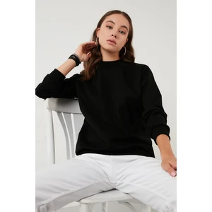 Dik Yaka Basic Örme Sweat Kadın SWEAT 5863323