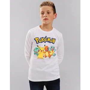 Pokemon Uzun Kollu Çocuk Tişört