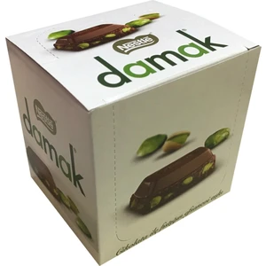 Damak Antep Fıstıklı Sütlü Kare 63 gr 6'lı