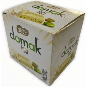 Damak Antep Fıstıklı Inci Kare Çikolata 63 gr 6'lı