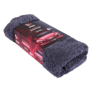 Wörf Mikrofiber Lüx Gri Araç Temizlik Bezi 50 x 70 cm